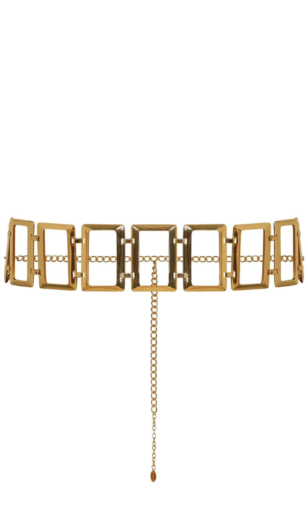 2X HOST PICK! Fabulous Gold Designer Belt Women main image 2