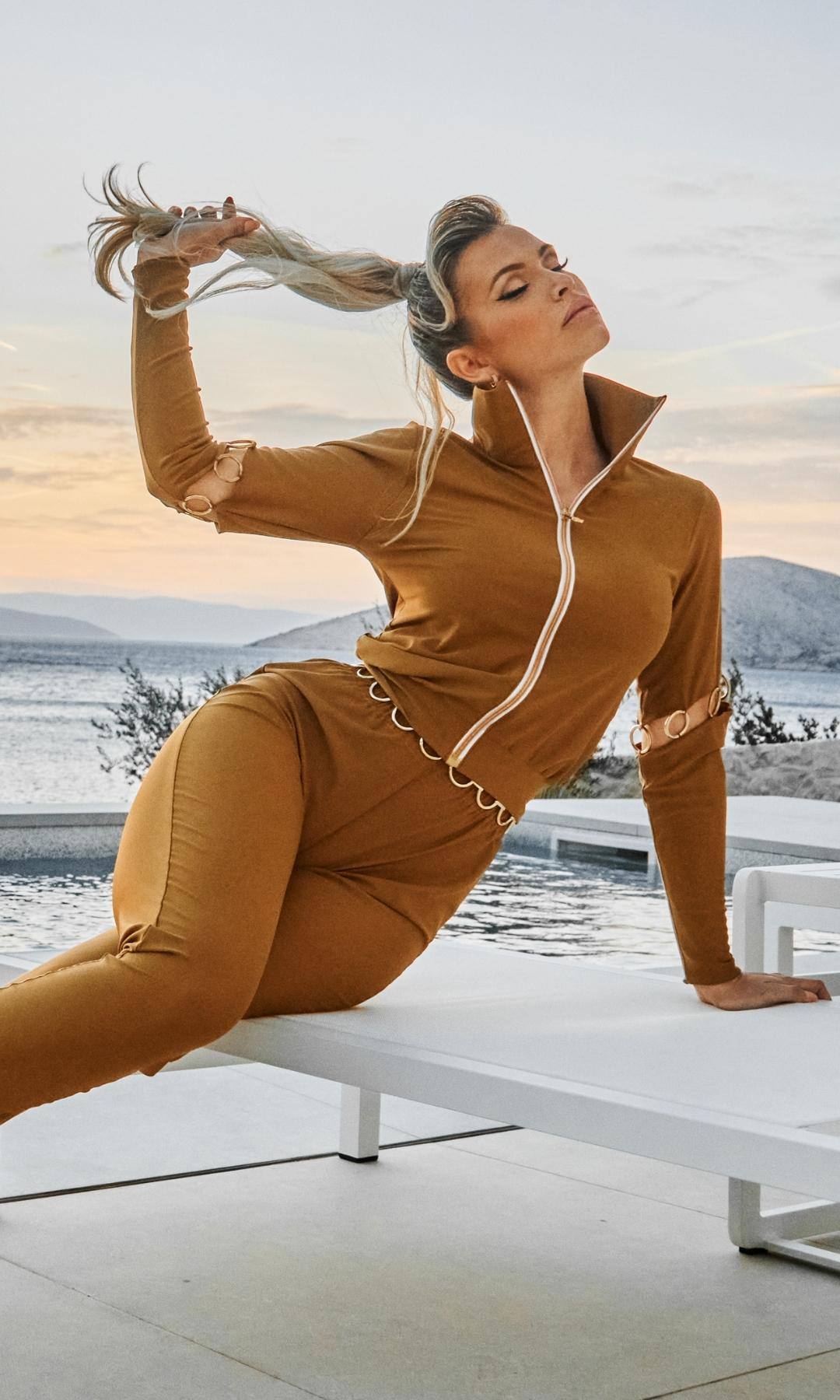 Womens Designer tracksuit │ Luxury tracksuit - Antoninias