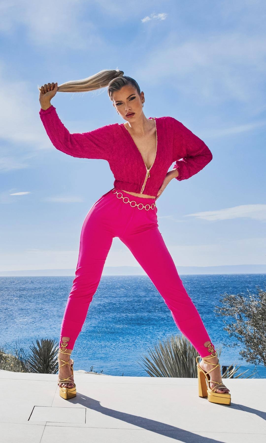 Womens Designer tracksuit │ Luxury tracksuit - Antoninias